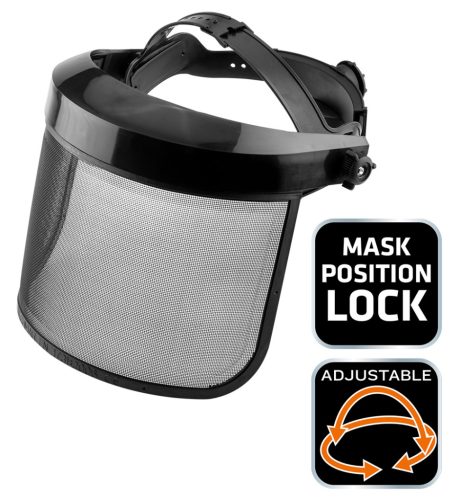 Hálós arcvédő pajzs, 0.8mm