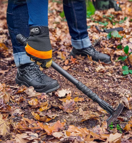 Munkakesztyű sertés színbőr, neoprén, 2121x, 10"