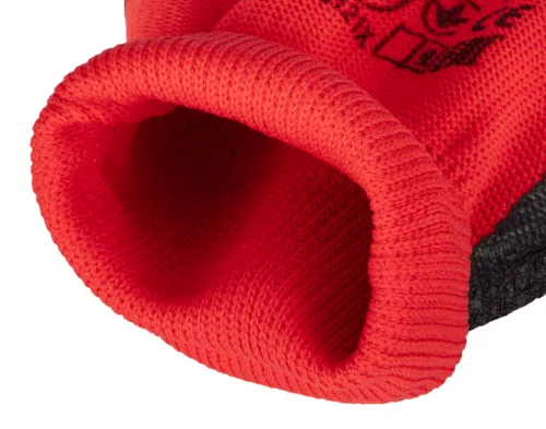 Munkakesztyű latex bevonatú poliészter, 3121x, 10", rendelési egység: 12db