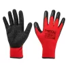 Munkakesztyű latex bevonatú poliészter, 3121x, 11", rendelési egység: 12db