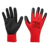 Munkakesztyű latex bevonatú poliészter, 3121x, 7", rendelési egység: 12db