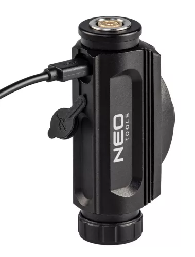 Fejlámpa + zseblámpa 2az1-ben, tölthető, USB 1000lum, CREE LED, 10W