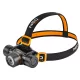 Fejlámpa + zseblámpa 2az1-ben, tölthető, USB 2000lum CREE XHP50.2 LED, 20W