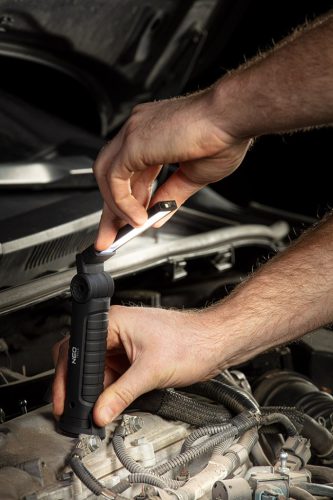 Akkus műhely-vizsgálólámpa, tölthető, 200lum COB LED, 3W