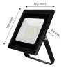 Reflektor 230V/30W, 2400lum, SMD LED