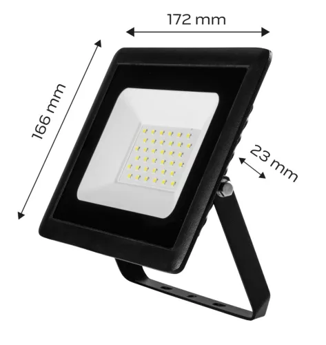 Reflektor 230V/30W, 2400lum, SMD LED