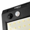 Napelemes fali reflektor 20 SMD LED 200lum, mozgásérzékelő