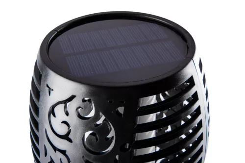 Kerti napelemes állólámpa, 1W SMD LED, láng effektus, 35lum