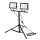 Reflektor állványos 230V/2x100W, 17000lum, smd LED, max. 1.8m