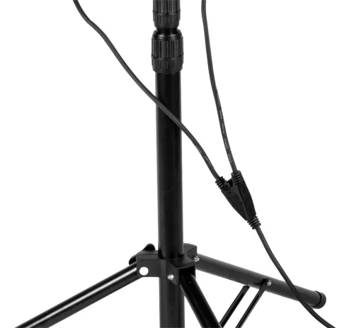 Reflektor állványos 230V/2x100W, 17000lum, smd LED, max. 1.8m