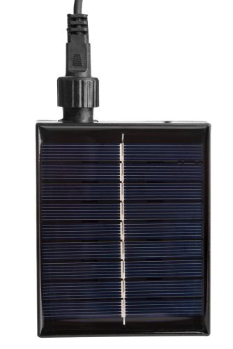 Kerti fényfűzér, napelemes, 6.5m, 10db LED, távirányító