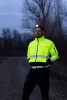 Fejlámpa levehető pánttal, mágnes és sapkarögzítő lehetőség, fehér és vörös LED, USB töltőkábel, 250+200lum