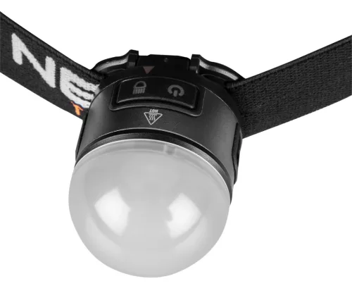 Fejlámpa levehető pánttal, mágnes és sapkarögzítő lehetőség, fehér és vörös LED, USB töltőkábel, 250+200lum