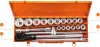 Dugókulcskészlet 3/4", 21db 