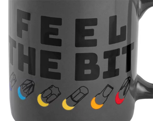 Bögre 330ml, Feel The Bit